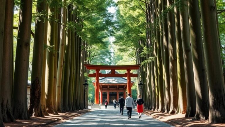 santuario meiji dedicato imperatore